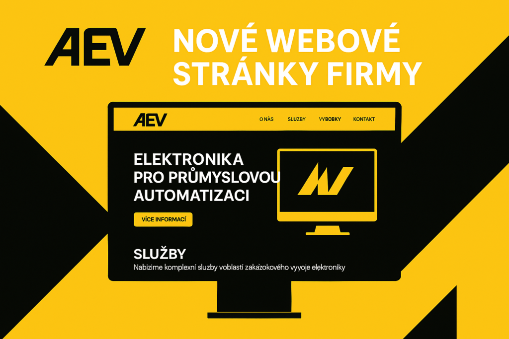Zavádíme nové WEB stránky