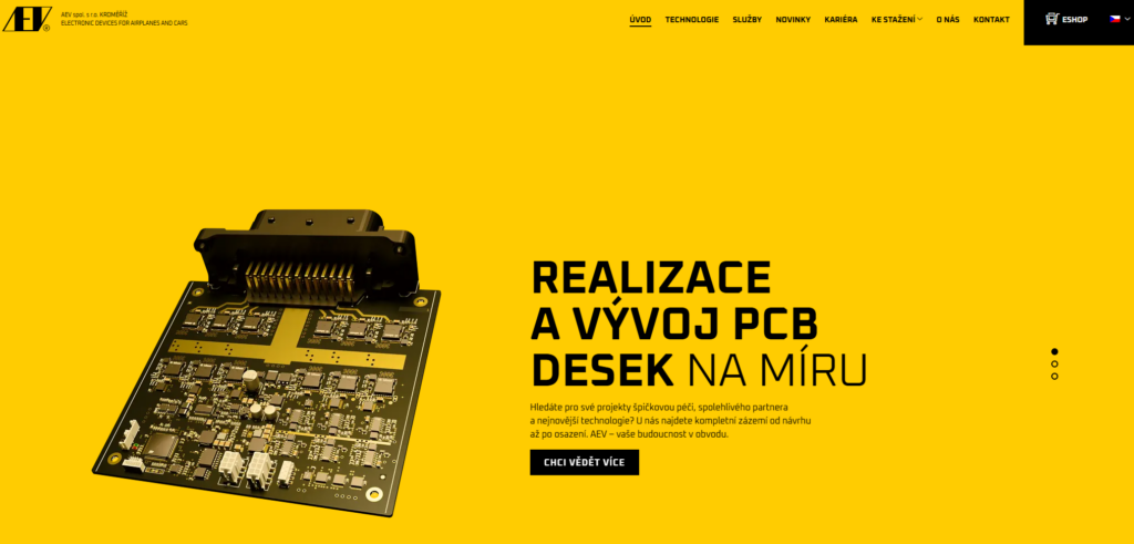 Zavádíme nové WEB stránky