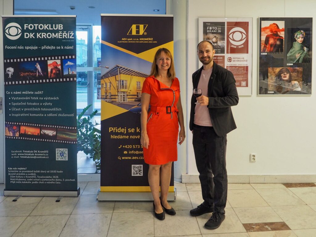 Podpořili jsme vernisáž fotografií „Fotobraní 2026“ Fotoklubu DK Kroměříž